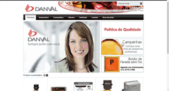 Desktop Screenshot of danval.com.br