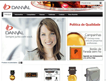 Tablet Screenshot of danval.com.br